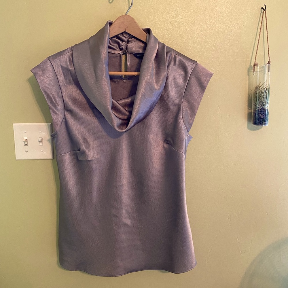 Banana Republic cowl neck shirt